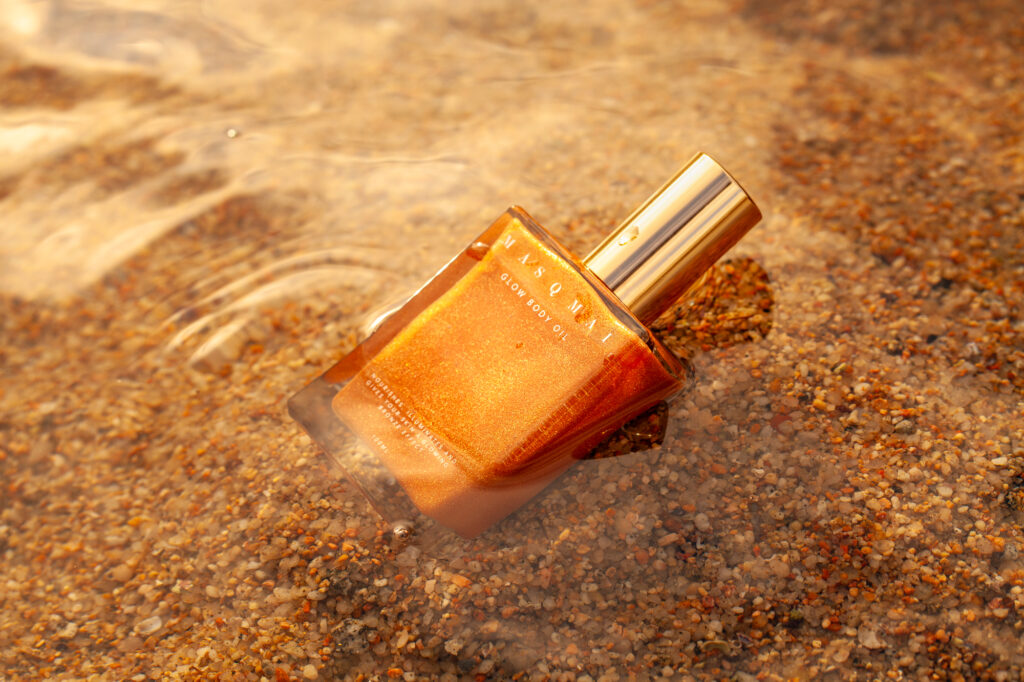 Fotografía de producto cosmética Masqmai por NUA Estudio