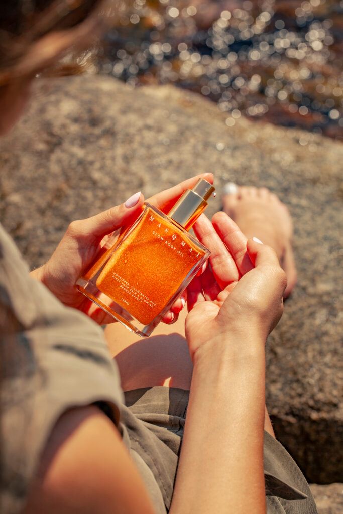 Fotografía de producto cosmética Masqmai por NUA Estudio