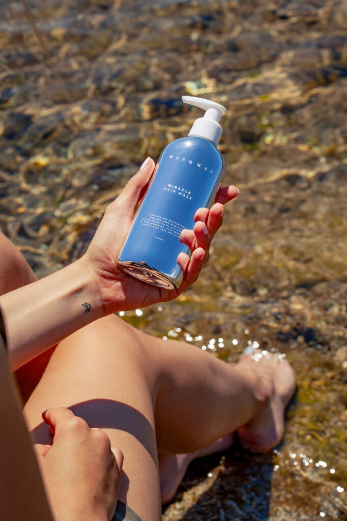 Fotografía de producto cosmética Masqmai por NUA Estudio