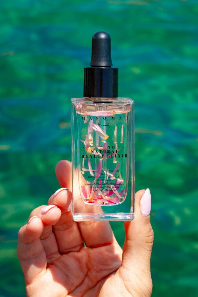 Fotografía de producto cosmética Masqmai por NUA Estudio