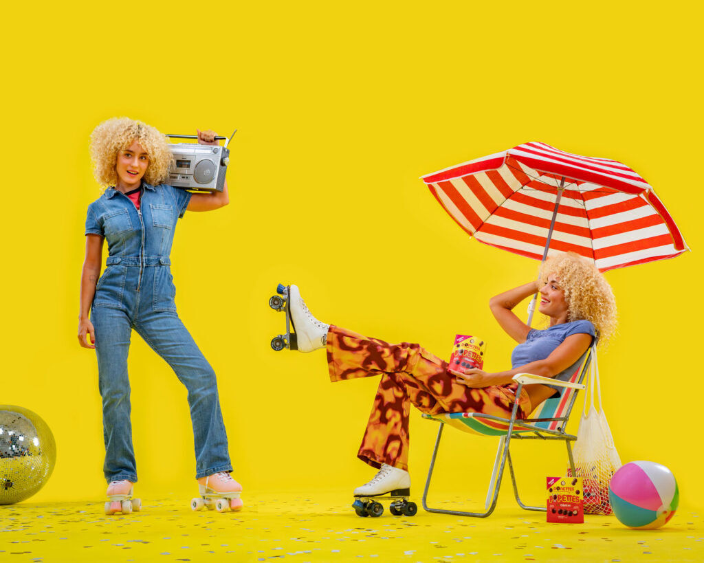 Fotografía publicitaria de producto Donettes Popettes