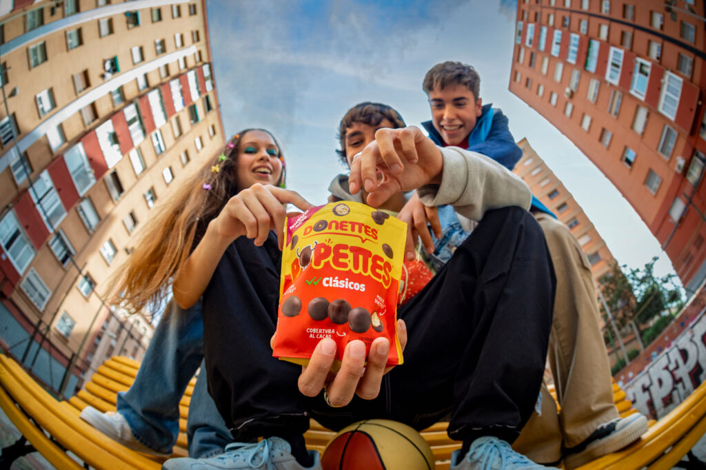 Fotografía publicitaria de producto Donettes Popettes