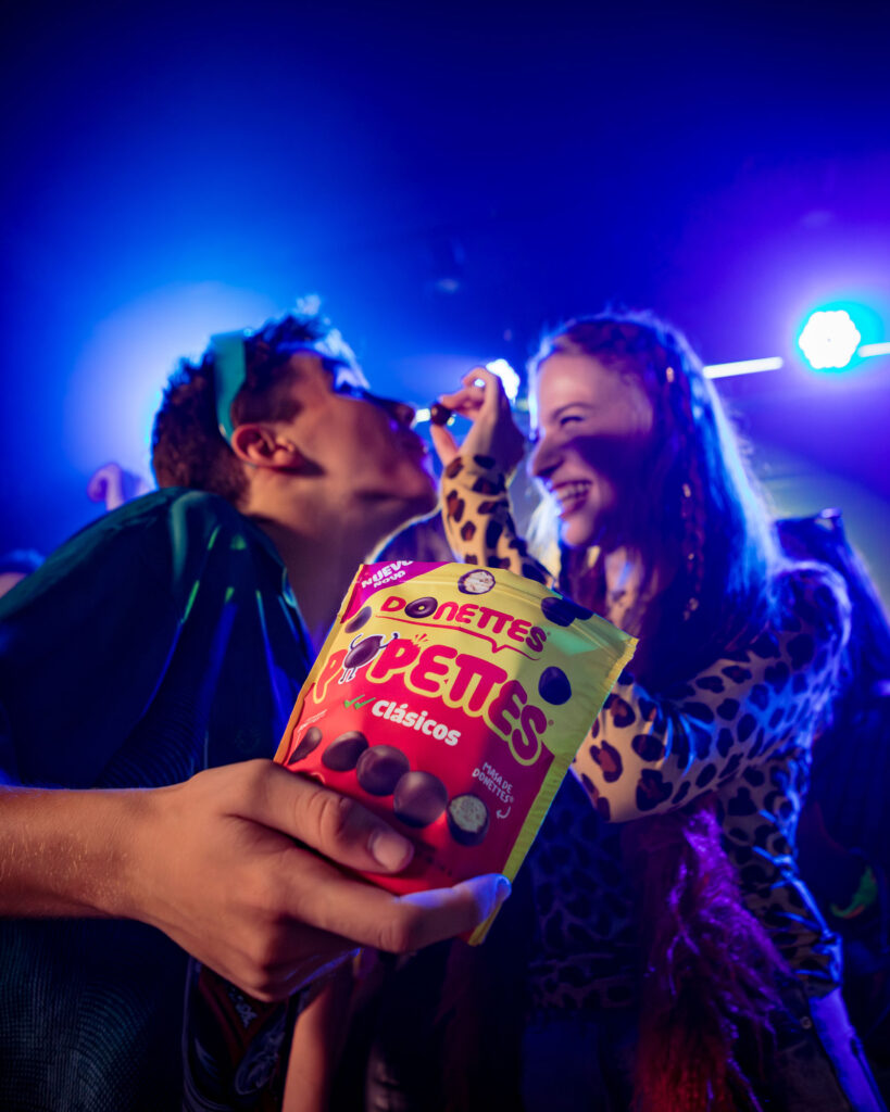 Fotografía publicitaria de producto Donettes Popettes