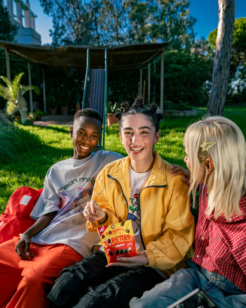 Fotografía publicitaria de producto Donettes Popettes