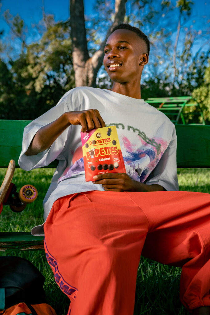 Fotografía publicitaria de producto Donettes Popettes