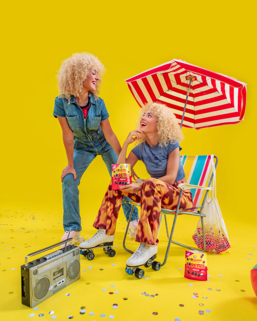 Fotografía publicitaria de producto Donettes Popettes