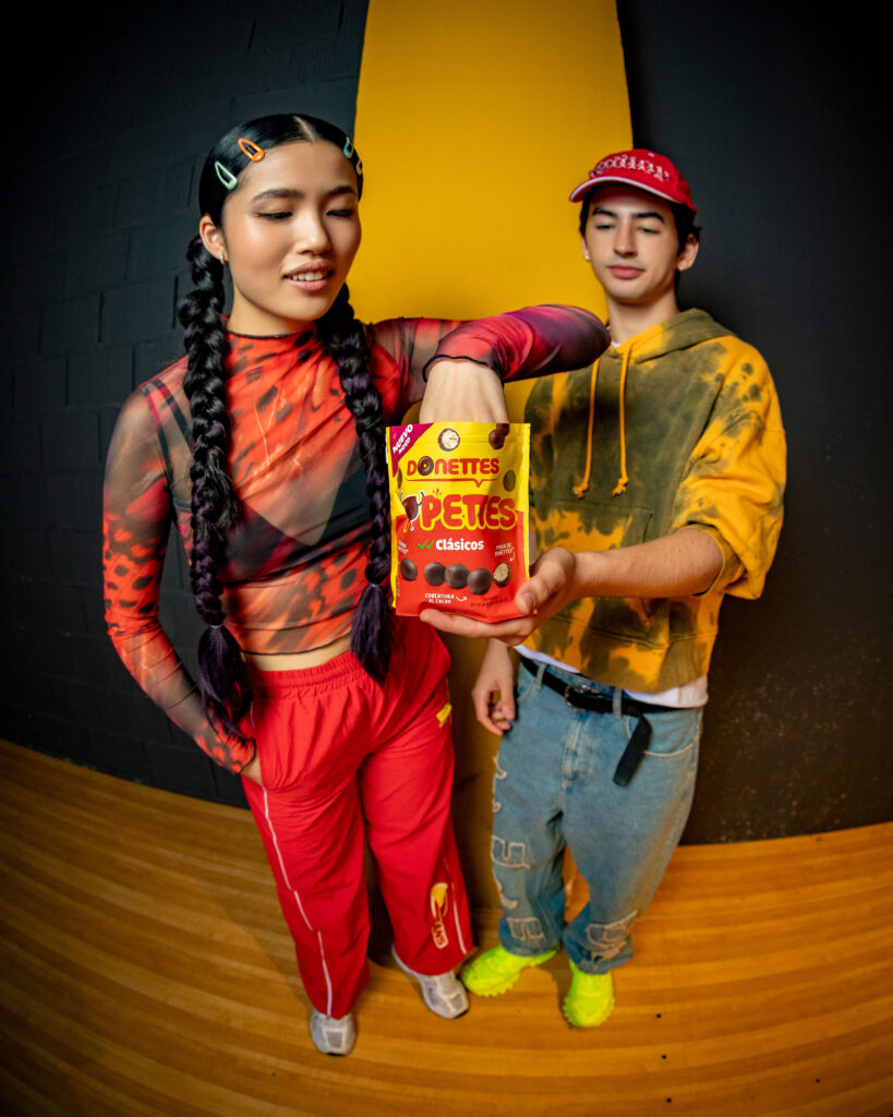 Fotografía publicitaria de producto Donettes Popettes