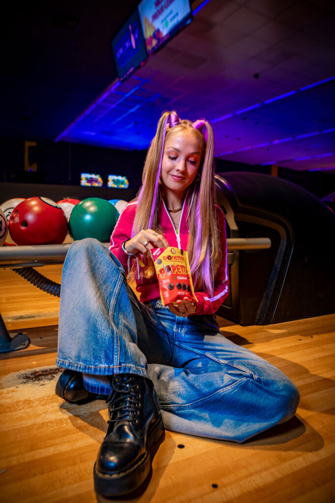 Fotografía publicitaria de producto Donettes Popettes