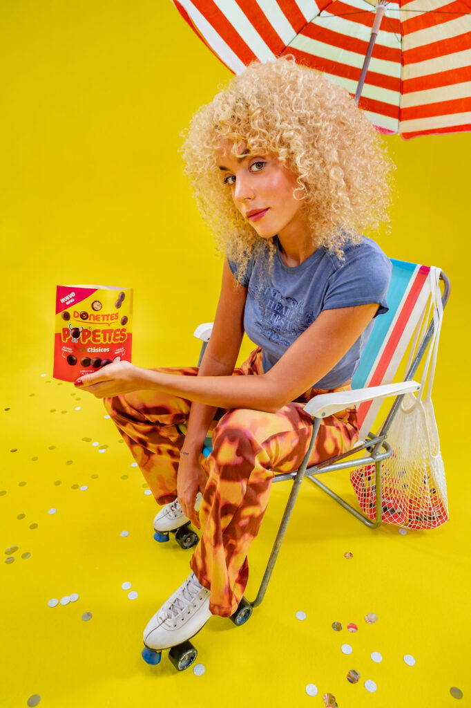 Fotografía publicitaria de producto Donettes Popettes