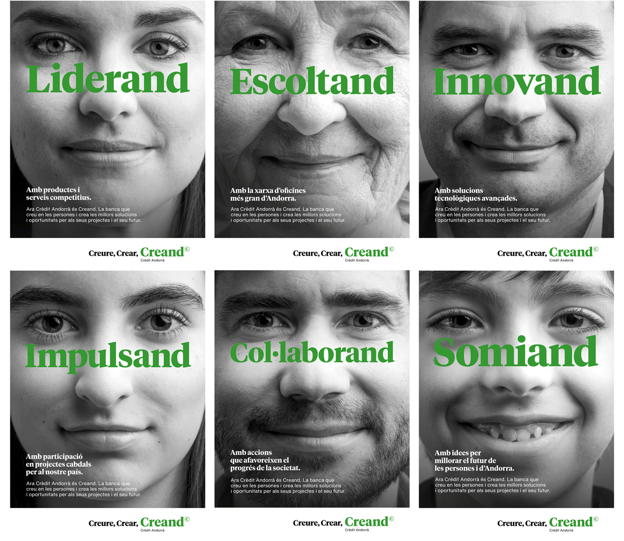 Retrato realizado para campaña de Creand Credit Andorrà