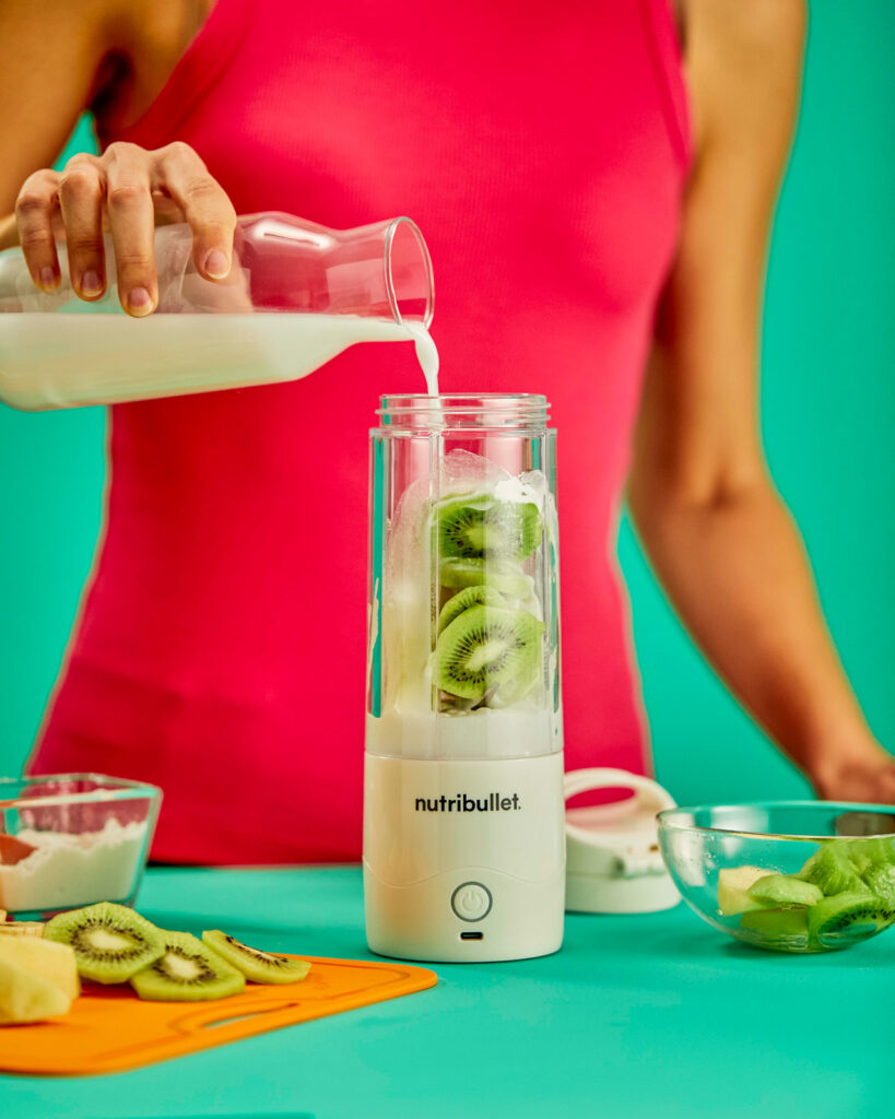 Fotografía de producto para campaña publicitaria de NutriBullet
