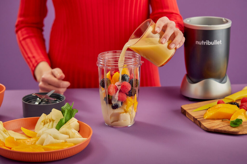 Fotografía de producto para campaña publicitaria de NutriBullet