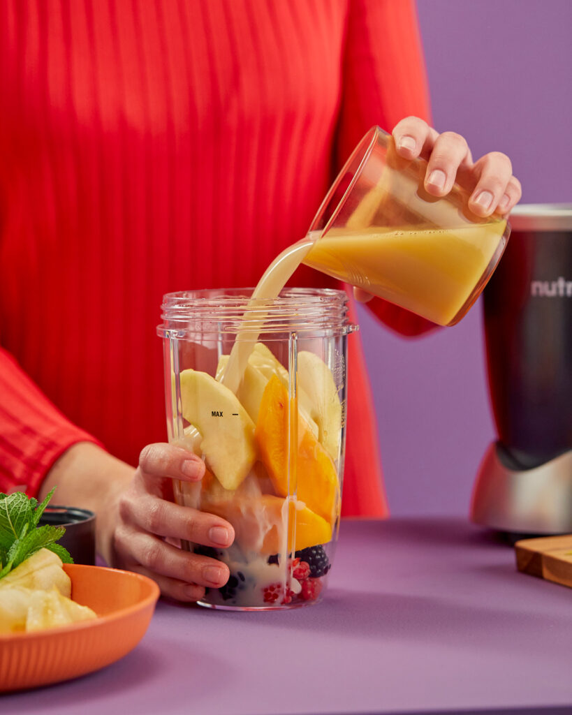 Fotografía de producto para campaña publicitaria de NutriBullet