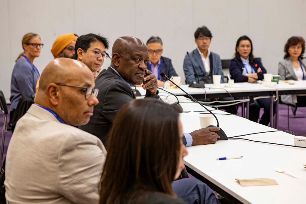 Fotografía de ponencia en el Congreso Mundial de Cáncer de Pulmón 2025 (WCLC2025) en Barcelona, realizada por NUA Estudio.