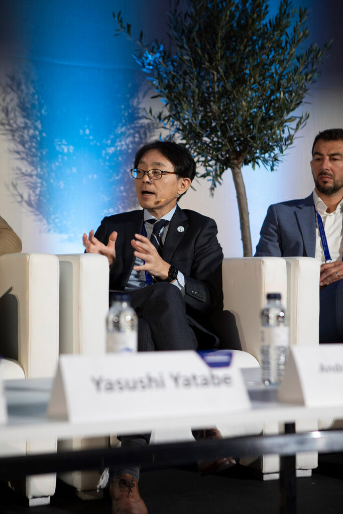 Fotografía de ponencia en el Congreso Mundial de Cáncer de Pulmón 2025 (WCLC2025) en Barcelona, realizada por NUA Estudio.