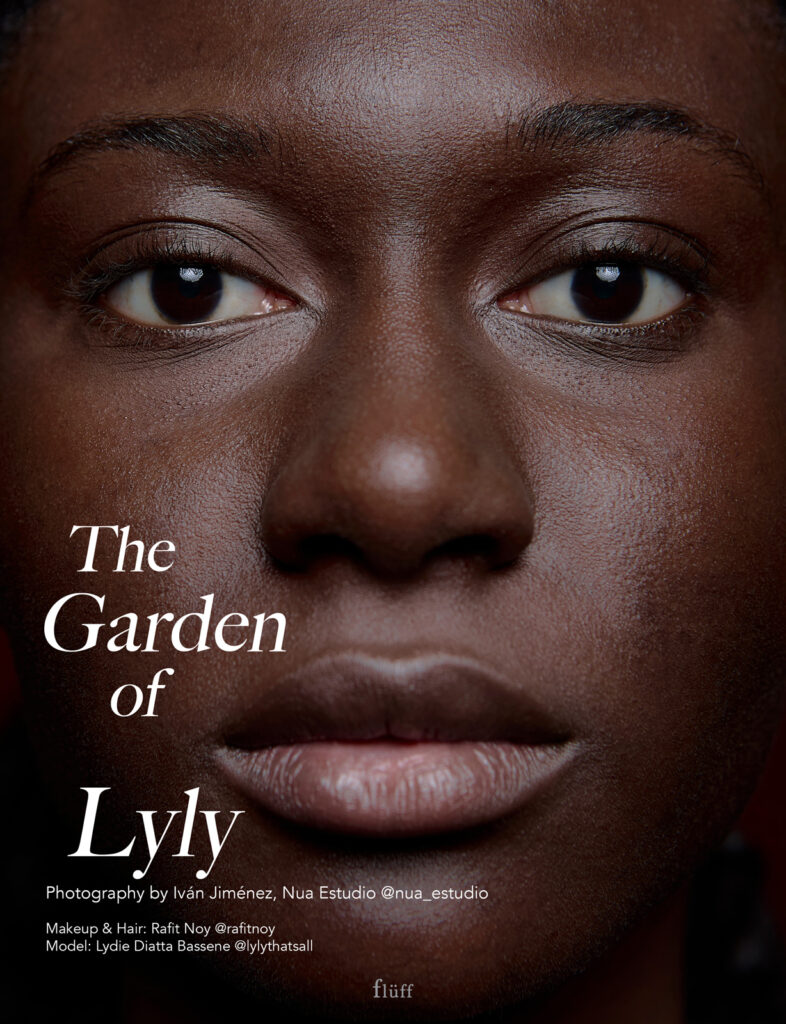 Fotografía de retrato beauty editorial Fluff realizada en Barcelona por NUA Estudio