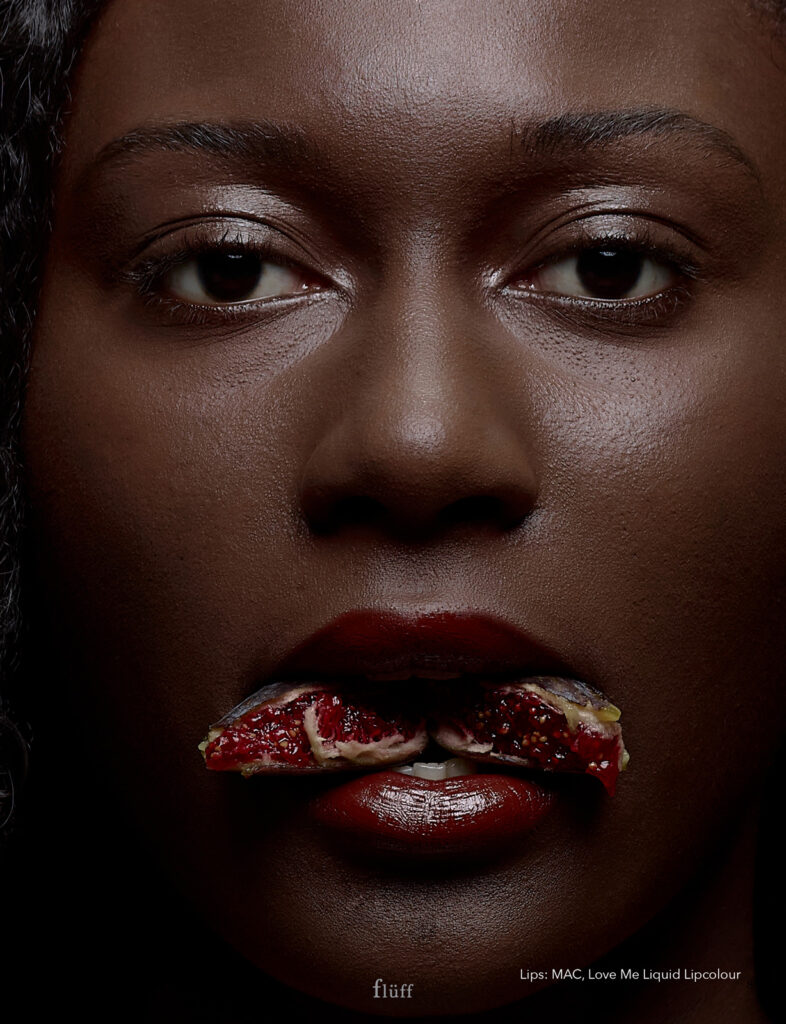 Fotografía de retrato beauty editorial Fluff realizada en Barcelona por NUA Estudio