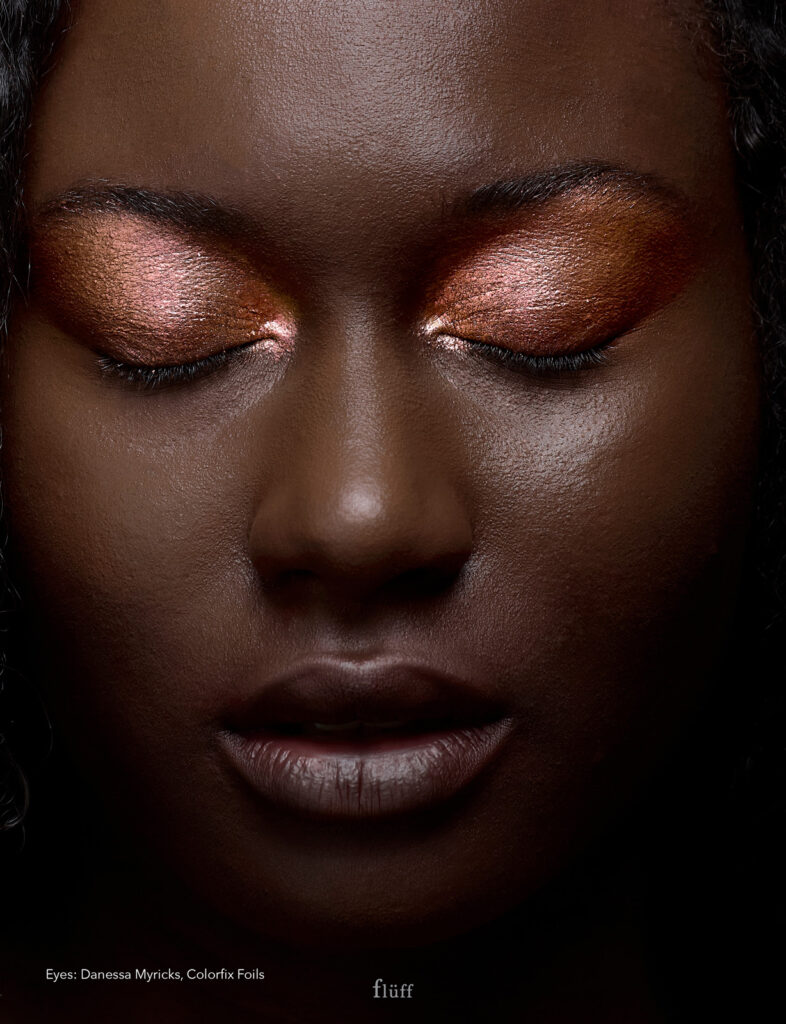 Fotografía de retrato beauty editorial Fluff realizada en Barcelona por NUA Estudio