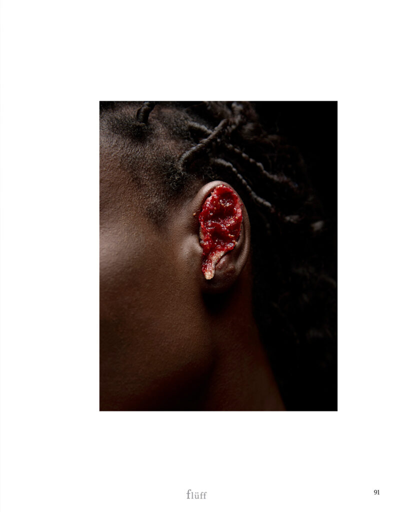 Fotografía de retrato beauty editorial Fluff realizada en Barcelona por NUA Estudio